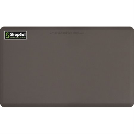 LDS INDUSTRIES LDS Anti-Fatigue Mat Supreme 5 ft. x 3 ft., Gray, 53SSGRY 1010656